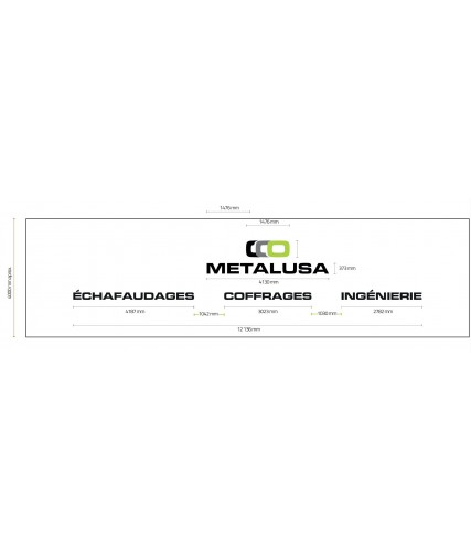 Enseigne Metalusa