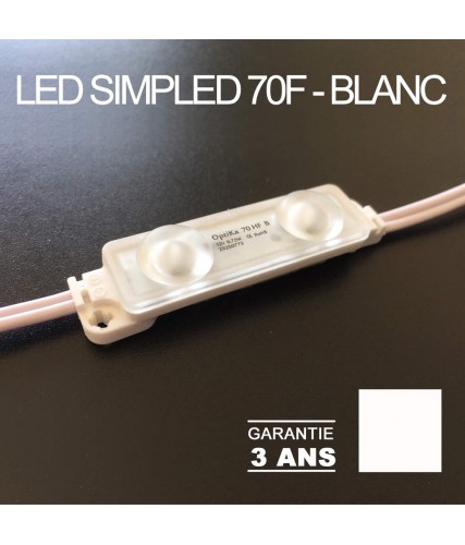 Led Simpled 70F Blanc